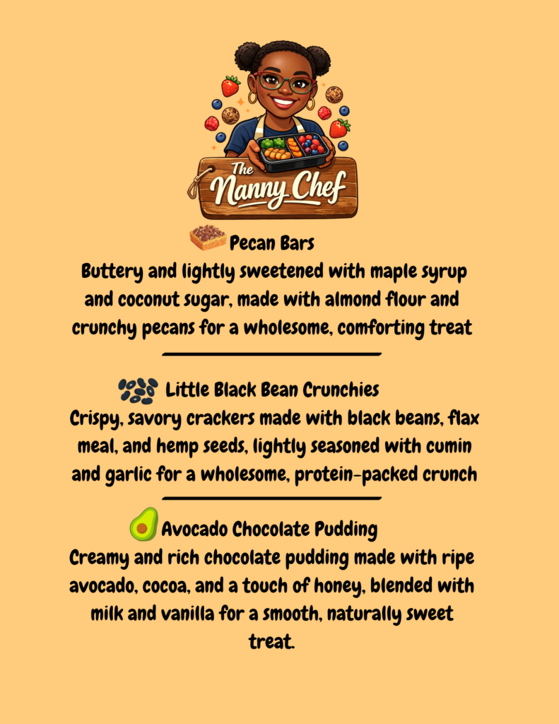 Snack Menu 2